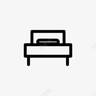 单人投篮机单人床床架卧室图标图标