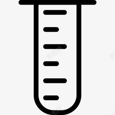 科学研究试管科学家科学研究图标图标