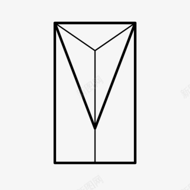 长方体四面体晶体图案图标图标