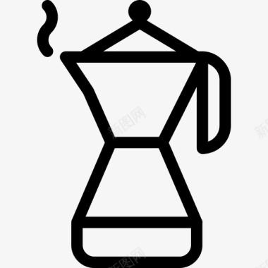 哥伦比亚咖啡蒸汽浓烈图标图标