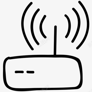 wifi接收器wifi调制解调器图标图标