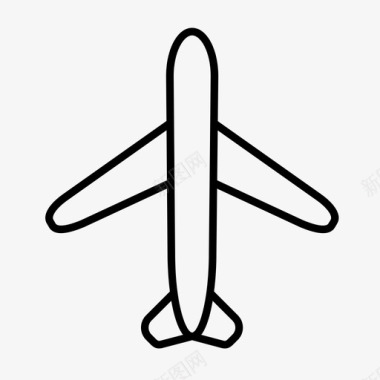 飞机交通方式天空图标图标