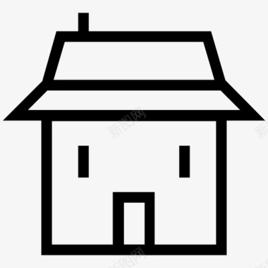房子主页免抠png房子商店住宅图标图标