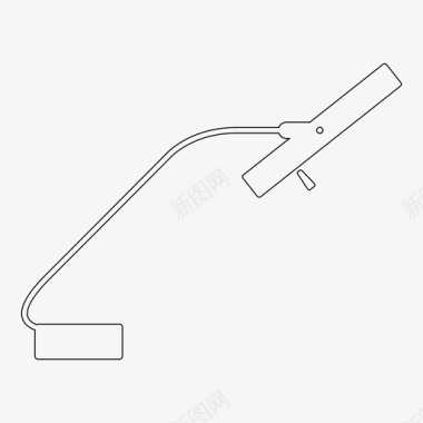 金属制造业台灯黑暗家具图标图标