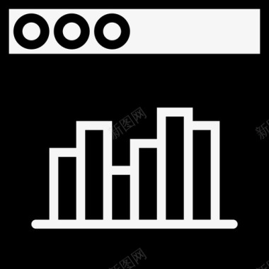 名声估计柱状图条形图图表图标图标