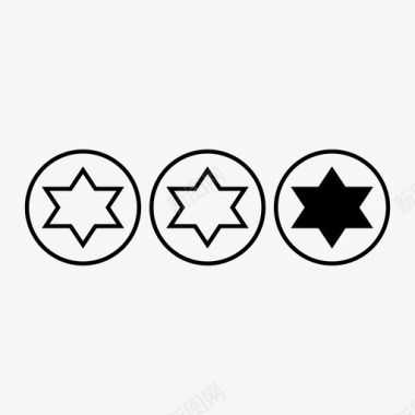 三星三星级星级图标图标
