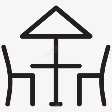 街头咖啡厅街头咖啡厅酒店线路图标图标