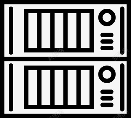 联网报警设备服务器技术网络图标图标