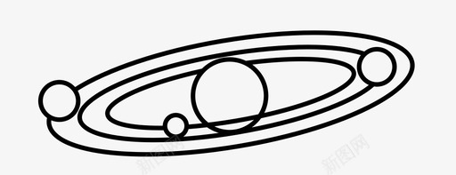 太阳系恒星太空图标图标