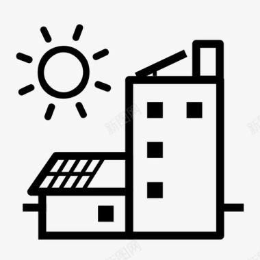 太阳能板太阳能存储太阳能板图标图标
