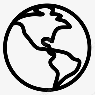 大气地球生存球体图标图标