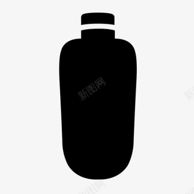 塑料瓶用品洗发水瓶图标图标