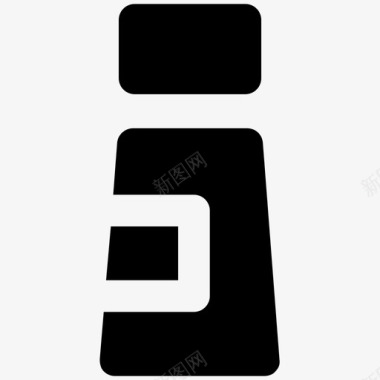 护发素护发素衣服大胆的固体图标图标