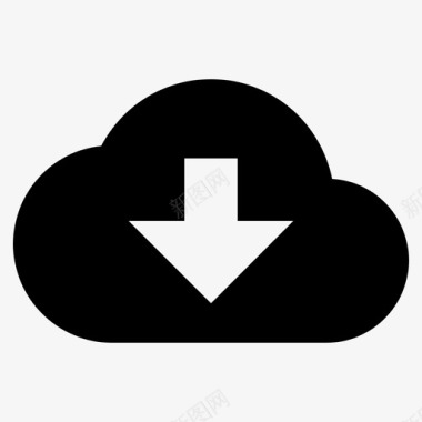 云网络信息图标图标