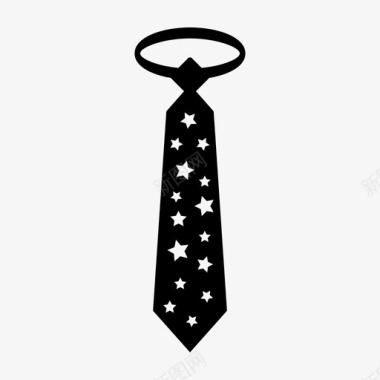 父亲节采购产品领带领带正式服装图标图标