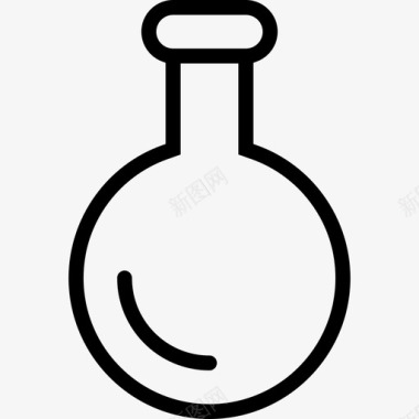圆底烧瓶瓶子球状物图标图标