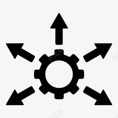 机器分配表齿轮分配系统工具设置图标图标
