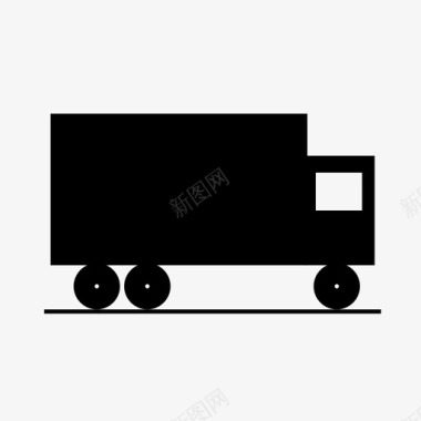 卡车星星包装工和搬运工图标图标