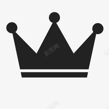 小丑皇冠皇室女王图标图标