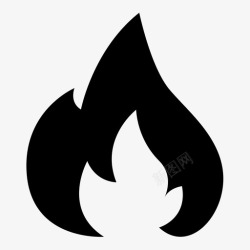 油烧火烧油图标高清图片