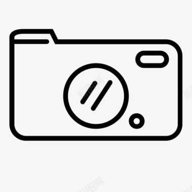 索尼单反相机照相机摄影图标图标