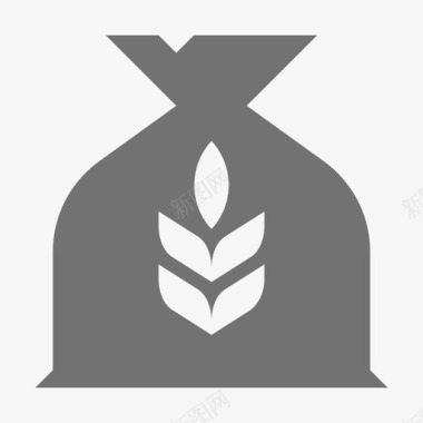 指引标小麦袋市场和经济材料标图标图标