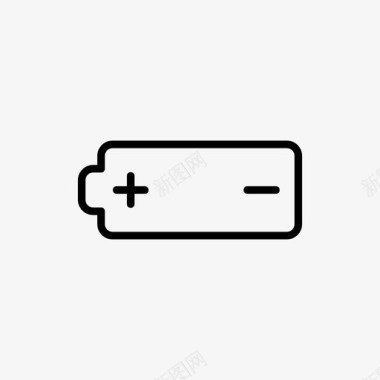 科技电销电池更换电池充电图标图标