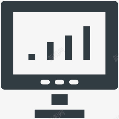 营销图表商业图搜索引擎优化和网络营销酷标图标图标