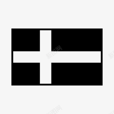 瑞典国旗斯德哥尔摩斯堪的纳维亚图标图标