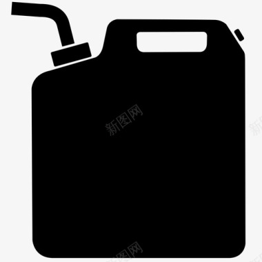 塑料尺子易拉罐液体汽油图标图标