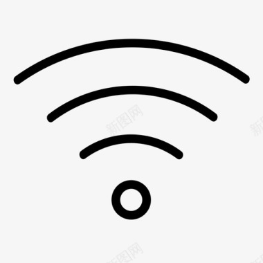 wifi互联网wifi计算机连接图标图标