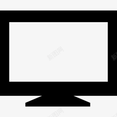白色显示器屏幕工具用具现代屏幕图标图标