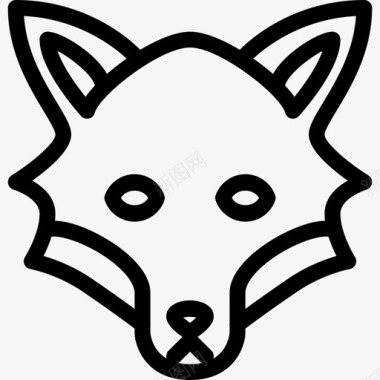 狐狸狐狸视觉存储图标图标