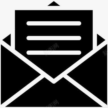 电子邮件信件电子邮件通讯图标图标