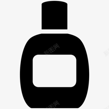 乳液瓶身体护理化妆品图标图标