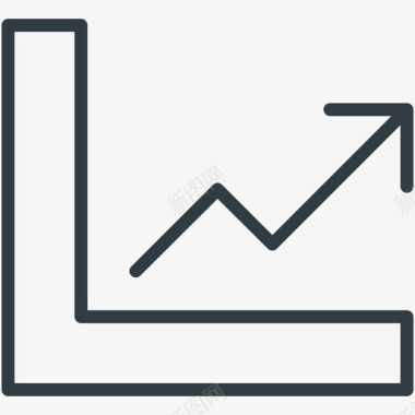 报表模板图形报表财务线图标图标