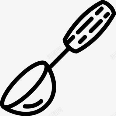 勺子工具炖菜图标图标