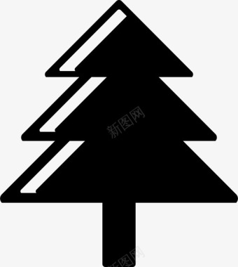 圣诞挂件装饰松树noellense图标图标