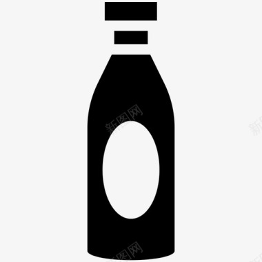 奶瓶饮料酒类食品图标图标