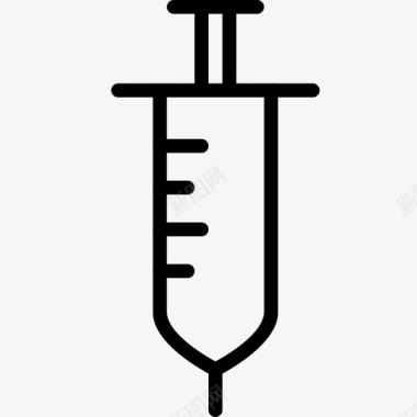 商务逻辑分析注射器分析电子商务图标图标