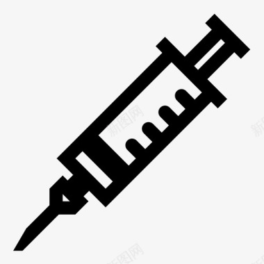 护士注射器疫苗护士图标图标