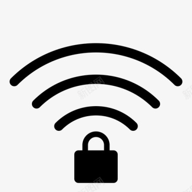 网页保护安全wifi安全受保护图标图标