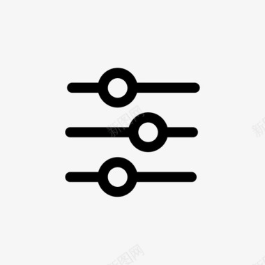 保质量均衡器使平稳定器图标图标