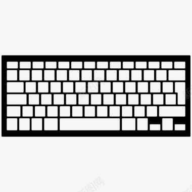 键盘电脑字母图标图标