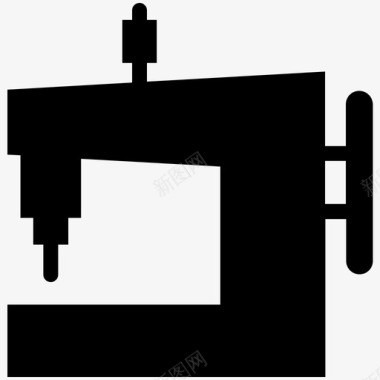 缝纫针缝纫机电子冷标图标图标
