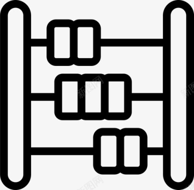 古代传统节日算盘减法游戏图标图标