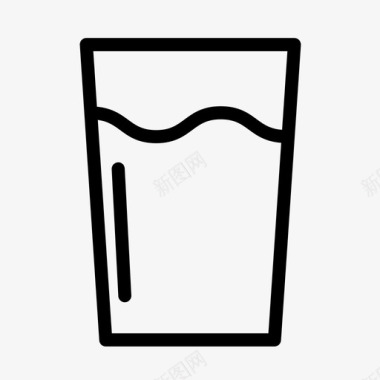 鲜榨果汁果汁咖啡杯子图标图标