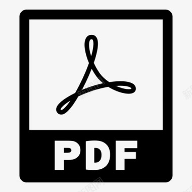 签名pdf文件读取打开图标图标