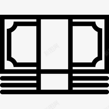 票据银行票据货币美元图标图标