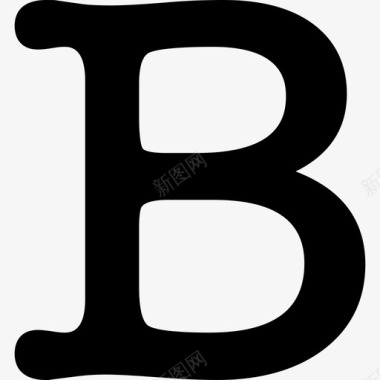 商务B字母logo标志字母B符号符号酷图标图标